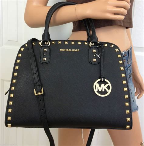 Michael Kors black purses outlet